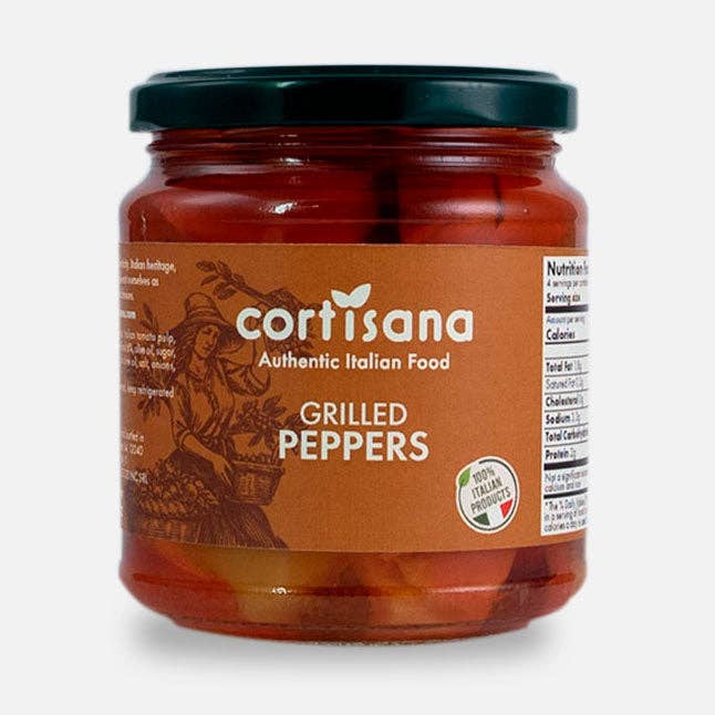 Grilled Peppers in Olive Oil for wholesale by Italian Within
