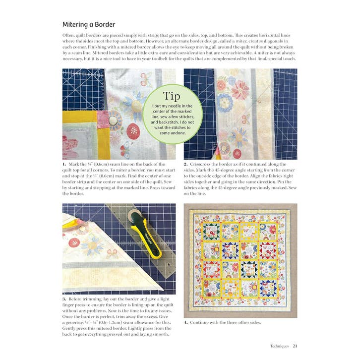 Fox Chapel Publishing - Wholesale Crafts, Hobbies & DIY - Quilting with Panels and Patchwork - Time Friendly Quilting3