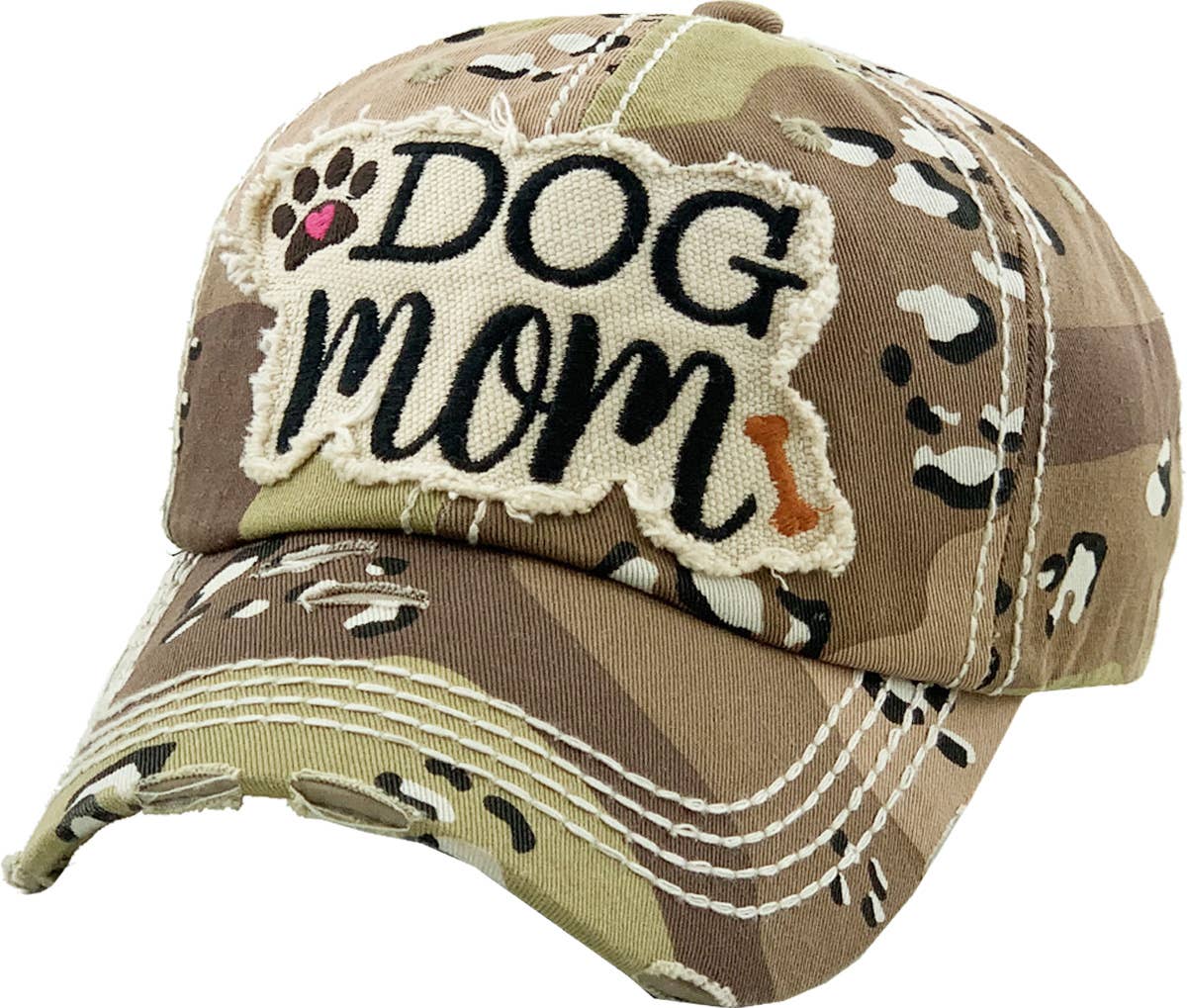 KBETHOS - Wholesale Baseball Cap - Women's - DOG MOM WASHED VINTAGE BALLCAP13