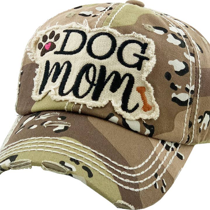 KBETHOS - Wholesale Baseball Cap - Women's - DOG MOM WASHED VINTAGE BALLCAP14