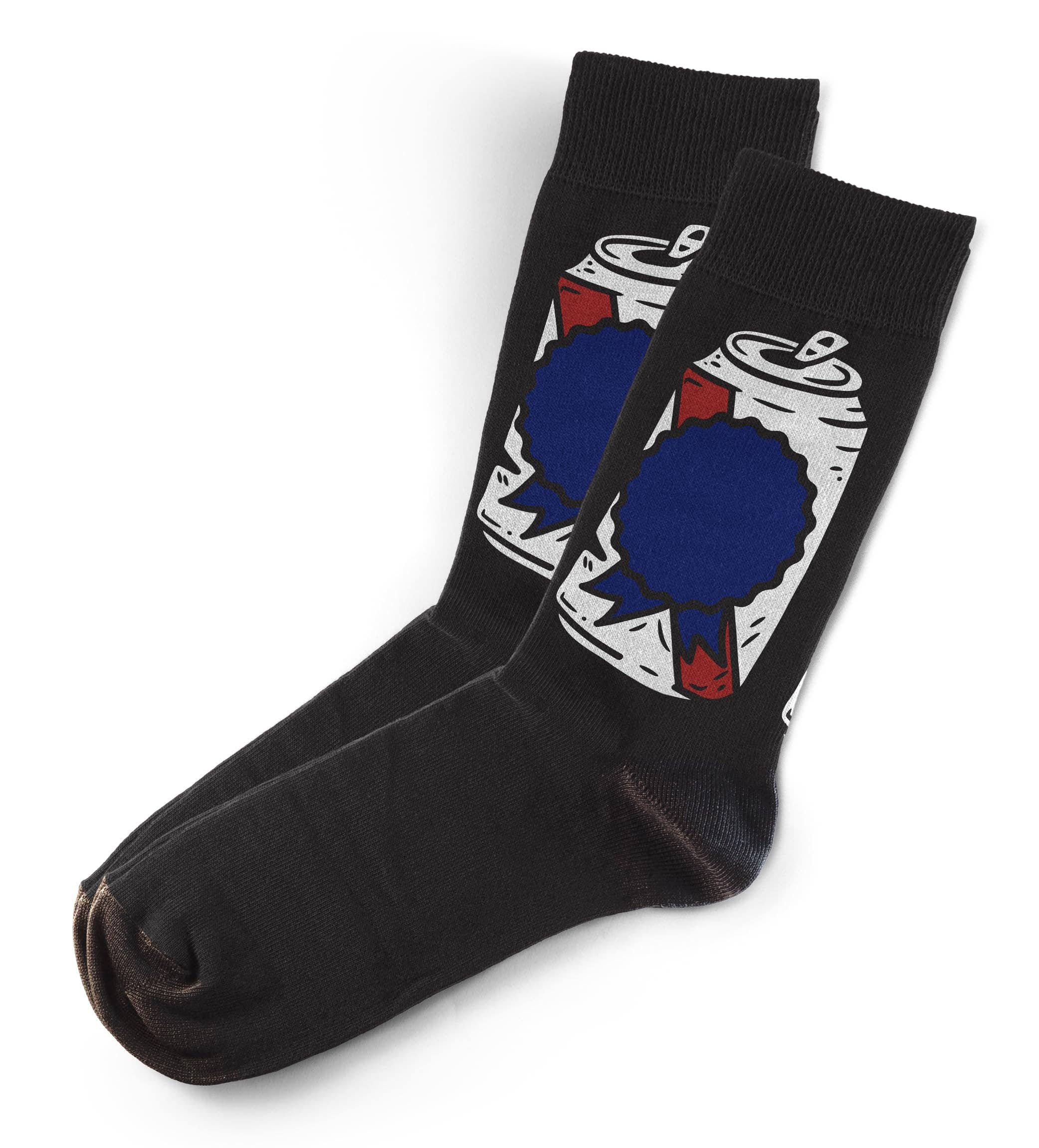Smithco Distributing – wholesale Sock slippers – Unisex – PBR Socks - Novelty Socks, Beer Drinking Socks14