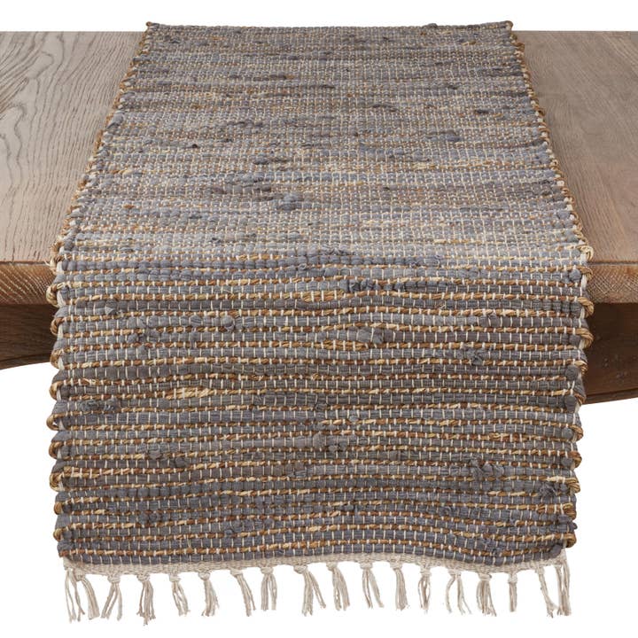 Blue Grey Chindi Runner - Subtle and Appealing Design for wholesale on Faire