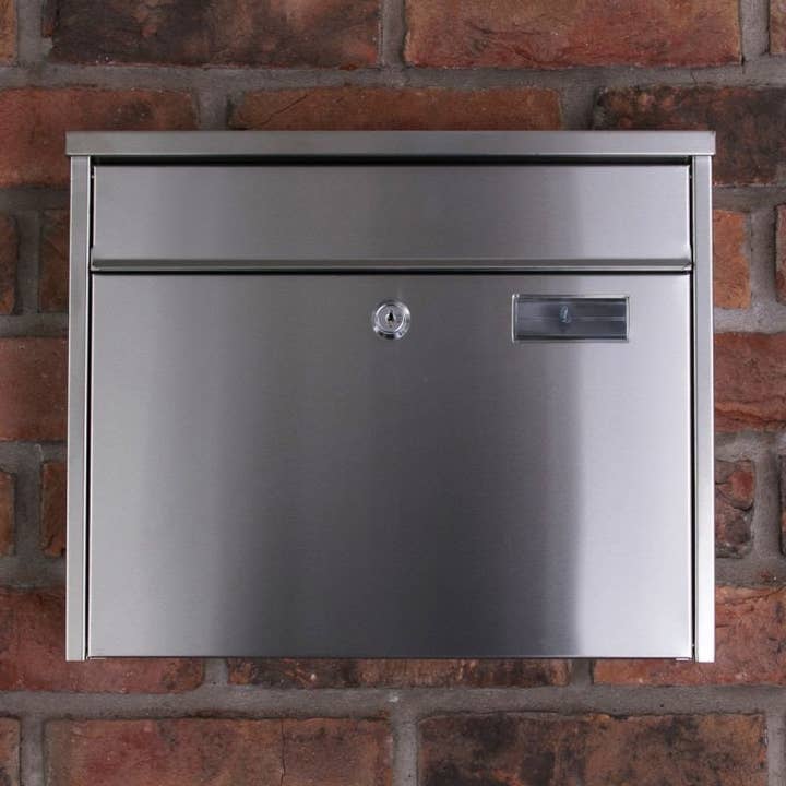 The House nameplate company - Wholesale Mailbox - Stainless Steel Cheshire Letterbox/Mailbox/Postbox2