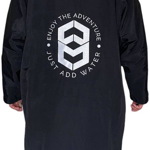 Havvic Long Sleeve Waterproof Changing Robe Black for wholesale on Faire4