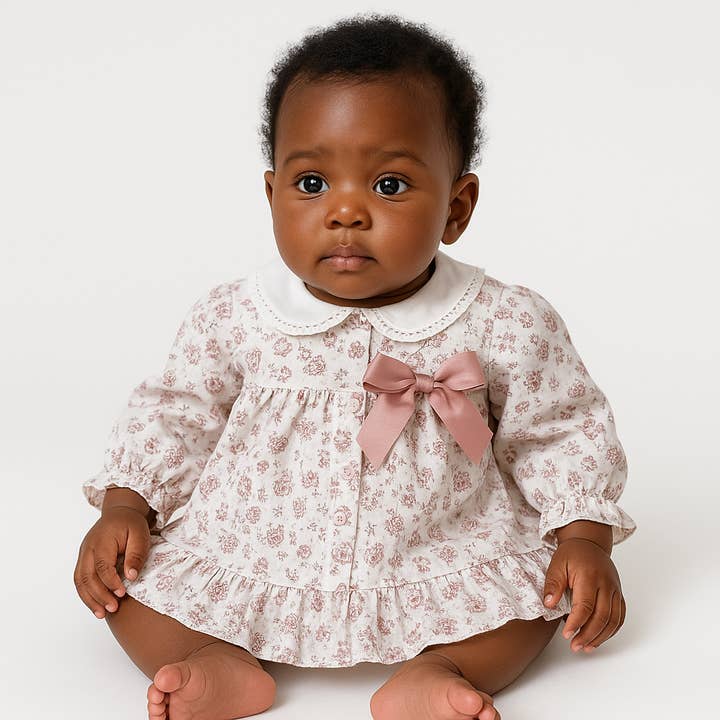 REF:114 ROBE À FLEURS pour la vente par Cotton Socks