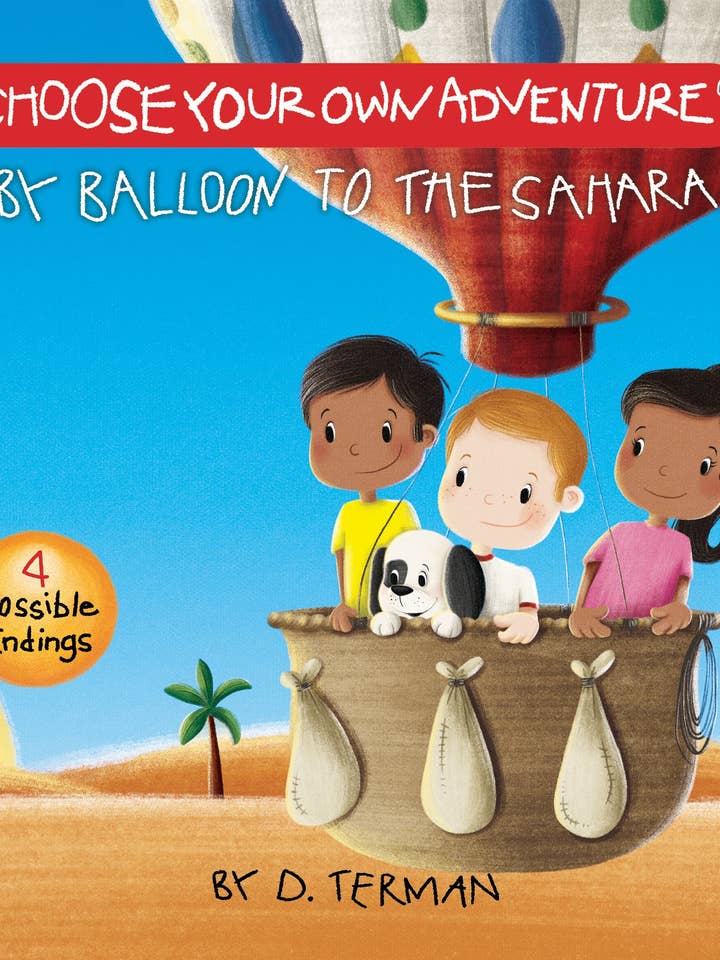 Your First Adventure: By Balloon To The Sahara, Baby Book for wholesale by Choose Your Own Adventure