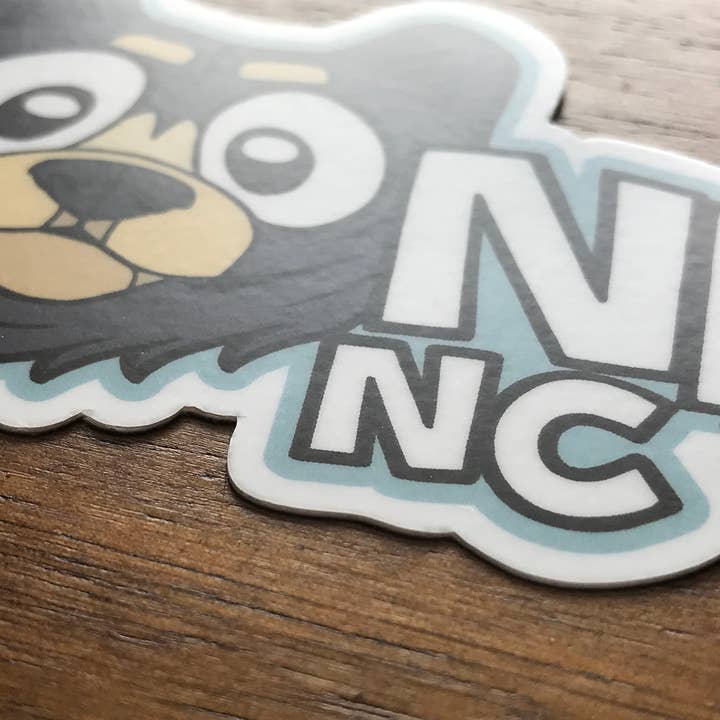Sprouted Scribbles - Wholesale Sticker - Boone Sticker - Bear North Carolina NC Travel2