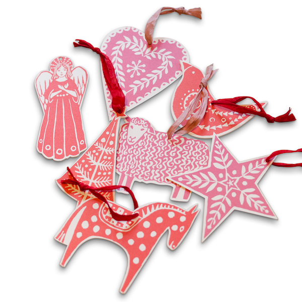 Cambridge Imprint - Wholesale Christmas Decoration - 18 Folk Art Christmas Decorations2