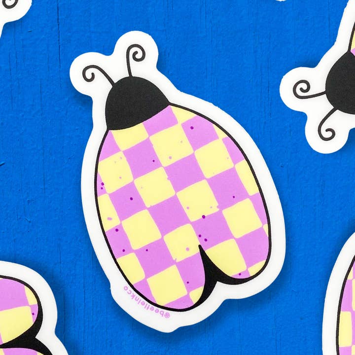 Beetle Ink Co. - Wholesale Sticker - Freaky Beetle Vinyl Sticker