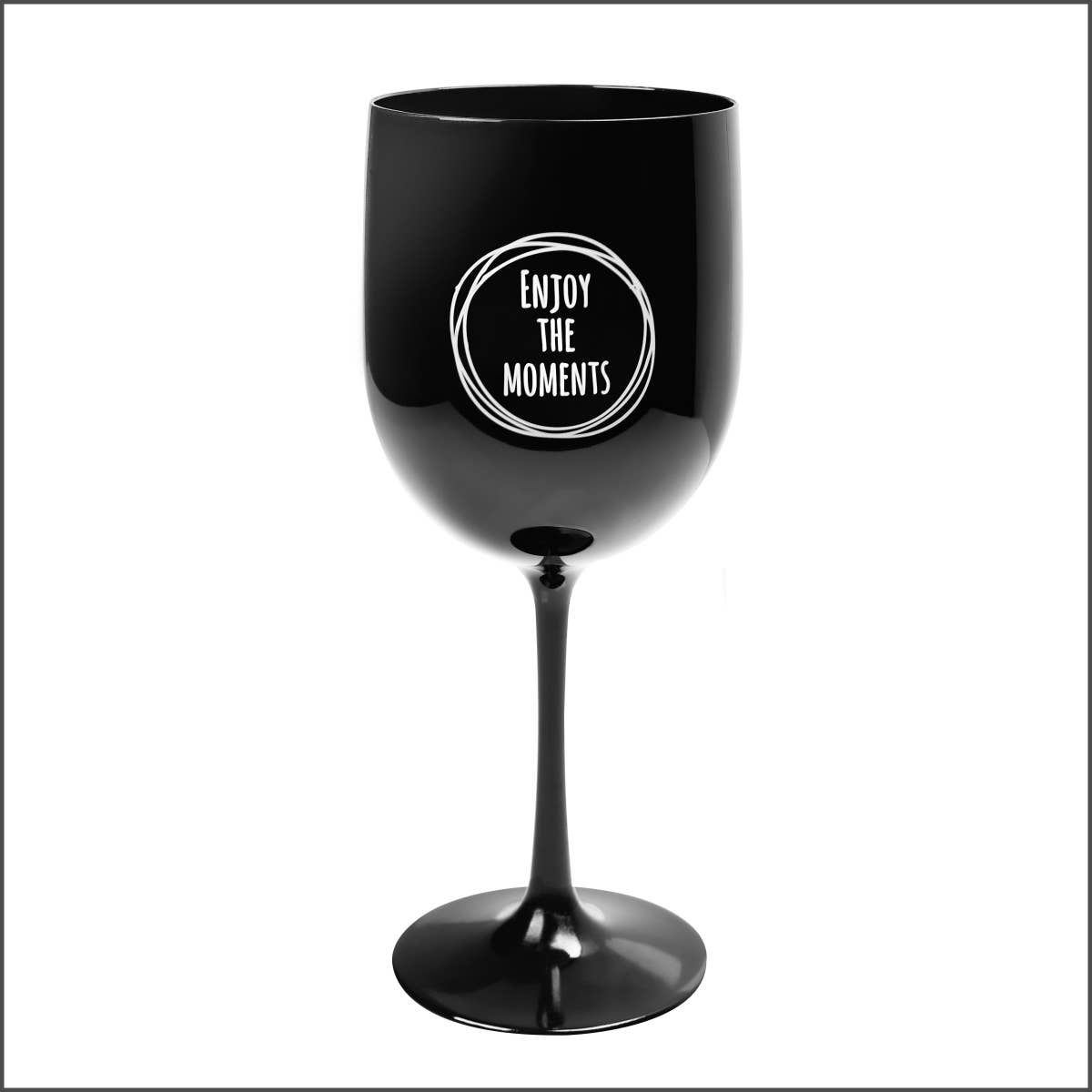 Mini Art Products - Wholesale Wine Glass - Wine glass - Enjoy The Moments0