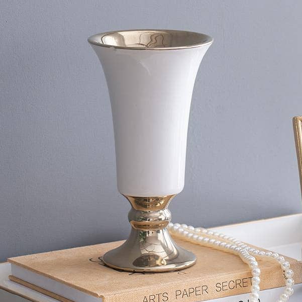 D5x10" Elliette Pedestal Vase 6EA/CTN for wholesale by A&B Home Group Inc.