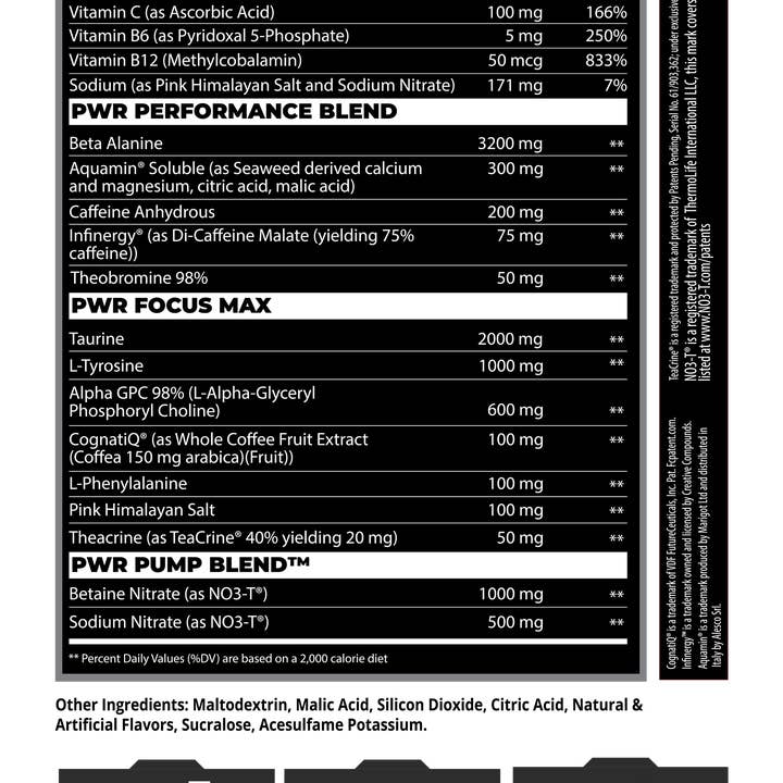 Klout Pwr - Wholesale Protein/Superfood Powder - KARMA: Medium-Stim Pre-Workout