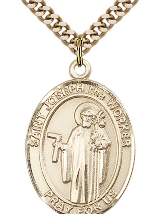 Hanger van Sint Jozef de Arbeider voor wholesale door Tony’s Jewelry