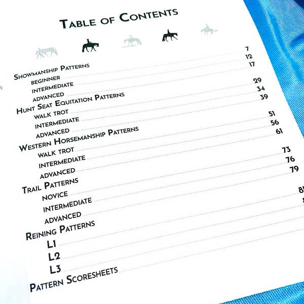 Circus Unicorn Shop - Wholesale Reference Book - The Book of Horse Show Patterns1