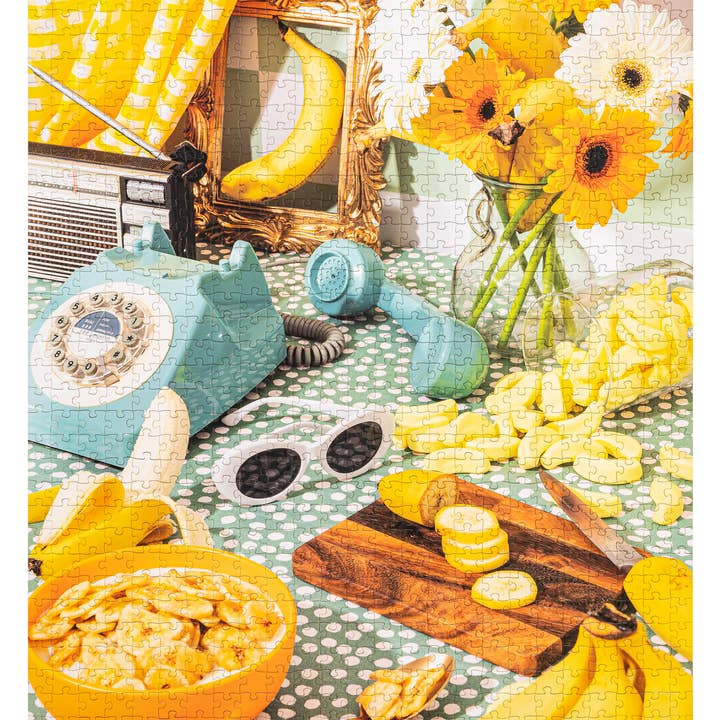 Pezel Puzzles - Wholesale Puzzle - Adult - ๐ Go Bananas ๐ | 1000 Piece Jigsaw Puzzle w/ Canvas Bag4