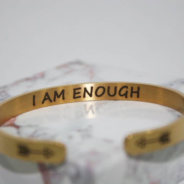I am Enight - Pulseiras Mantra Pulseiras de Jóias Inspiradoras por atacado de SoulfulMemory