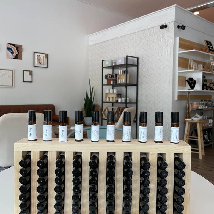 Blue Sage - Wholesale Essential Oil - Bulk Essential Oil Rollers with Retail Display | Wholesale