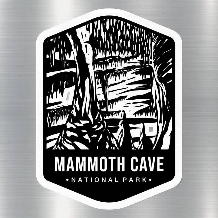 Autocollant parc national Mammoth Cave pour la vente par GraffMerch.com