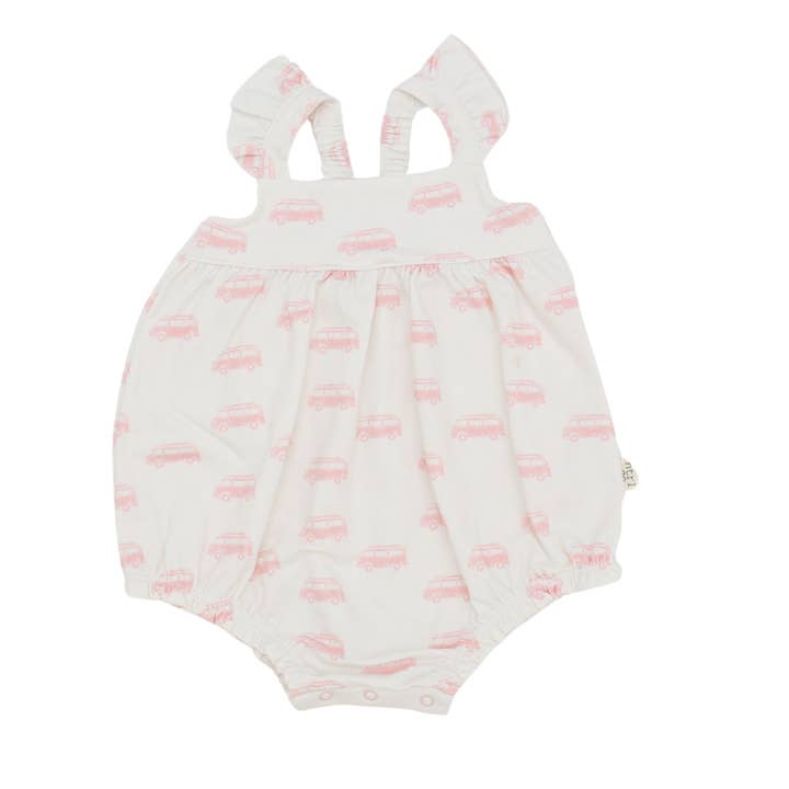 Seaside Ruffle Bubble| Vintage Vibes | Pink for wholesale by ntrl co.