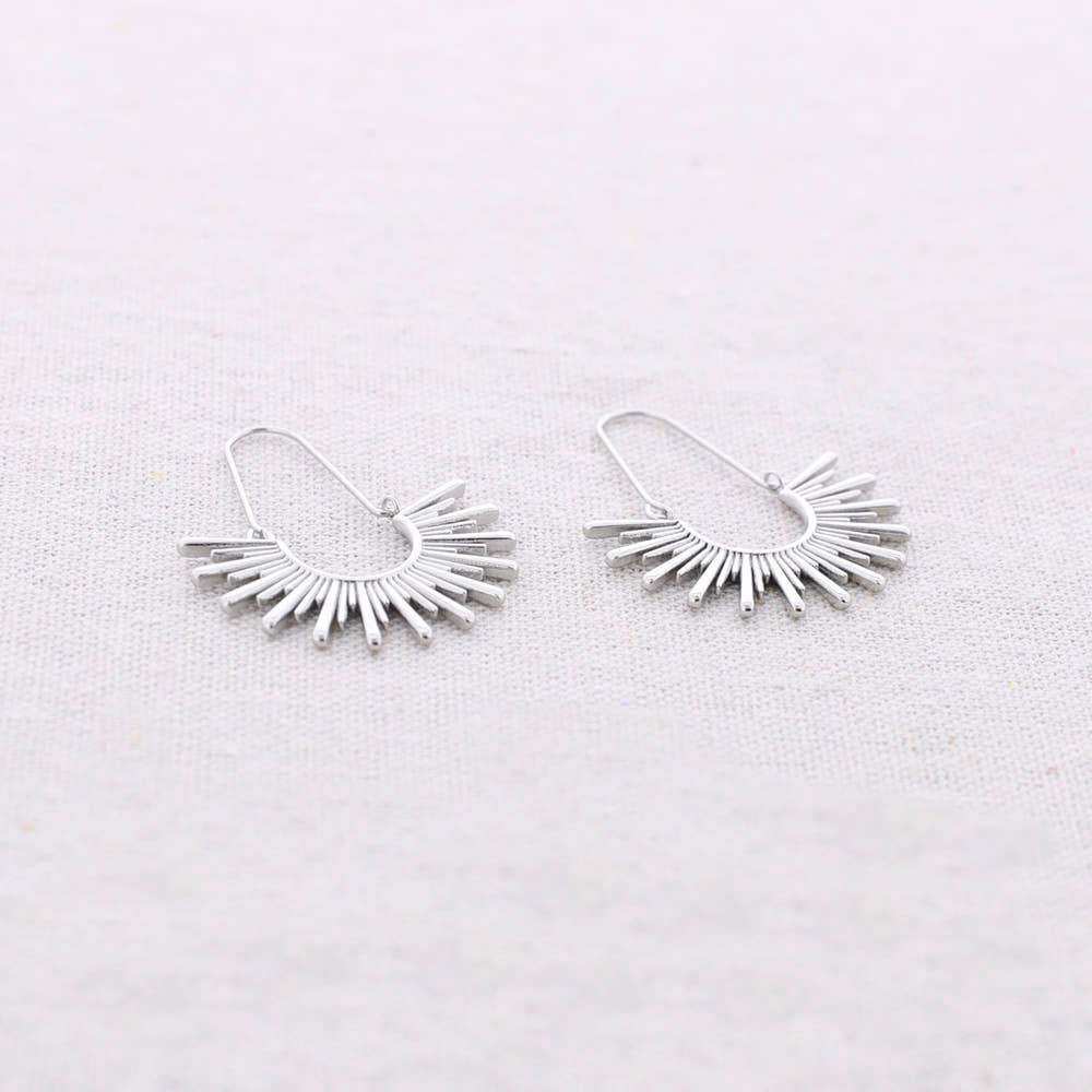 Sonata - Wholesale Dangle Earrings - Half Sun Steel Earrings1