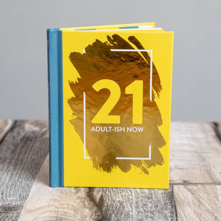 21: Adult-ish Now - Fun Age Quote Pocket Book for wholesale by Boxer Gifts