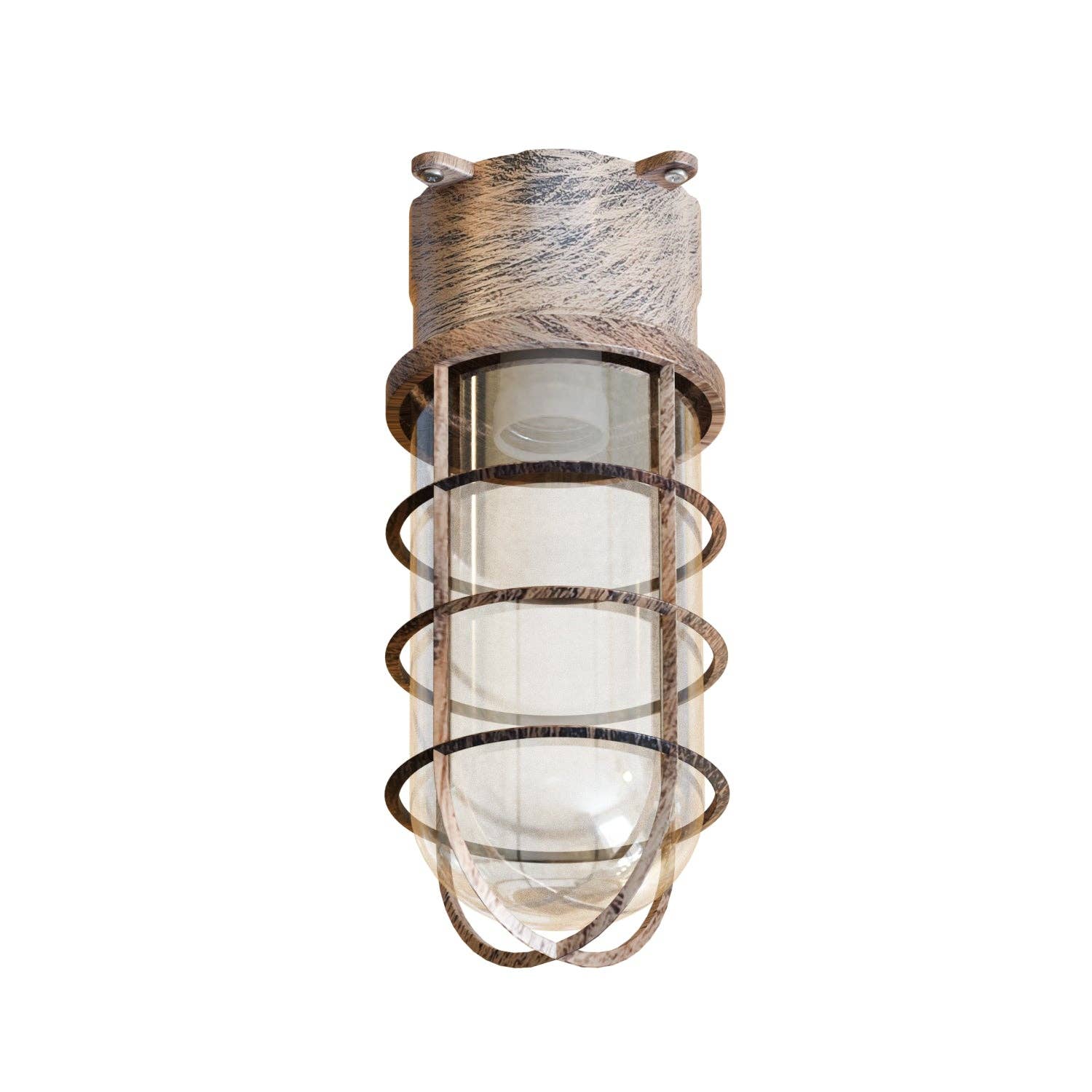 Ledsone – wholesale Chandelier/hanging light – Retro Oval Bulkhead Cage Wall Ceiling Mount Fitting Light ~55256