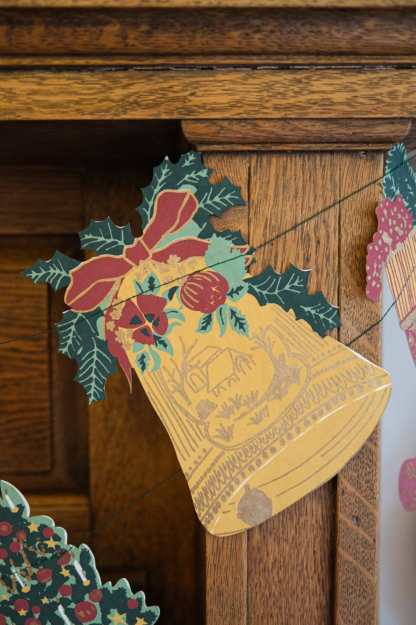 East End Press – wholesale Bunting/garland – Christmas Sewn Garland8