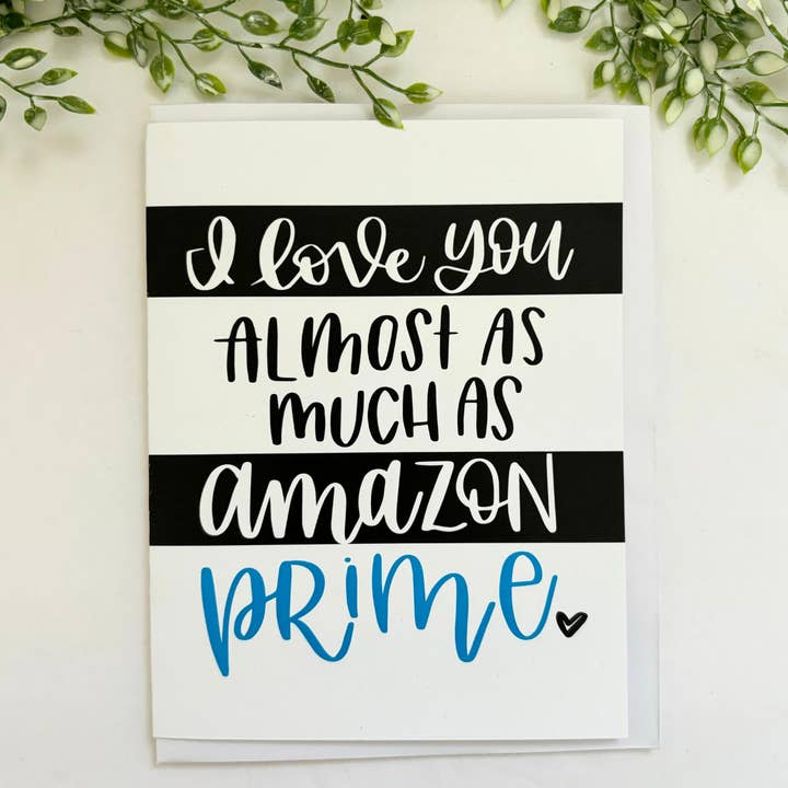Amazon Prime Card for wholesale by Wild & Precious Boutique