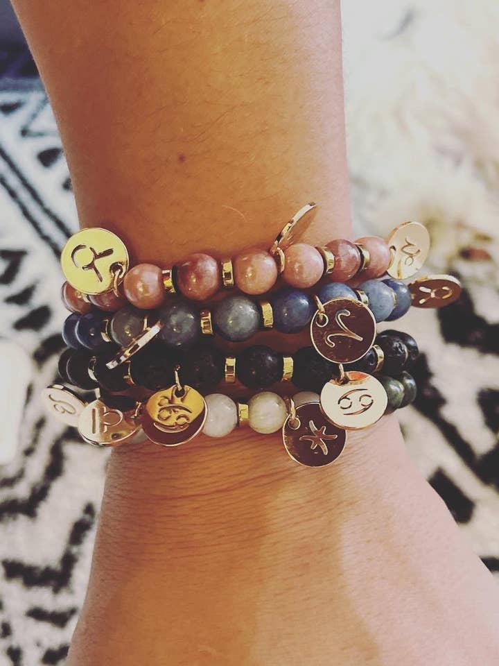 Zodiac Astrology Armbånd for engroshandel hos Jade's Creative