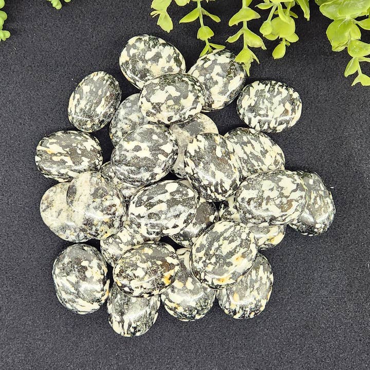 Zebra Jasper (0.5kg/1.1lbs.) Palm Stones/Pillow Shape for wholesale by Meraki Gemstones