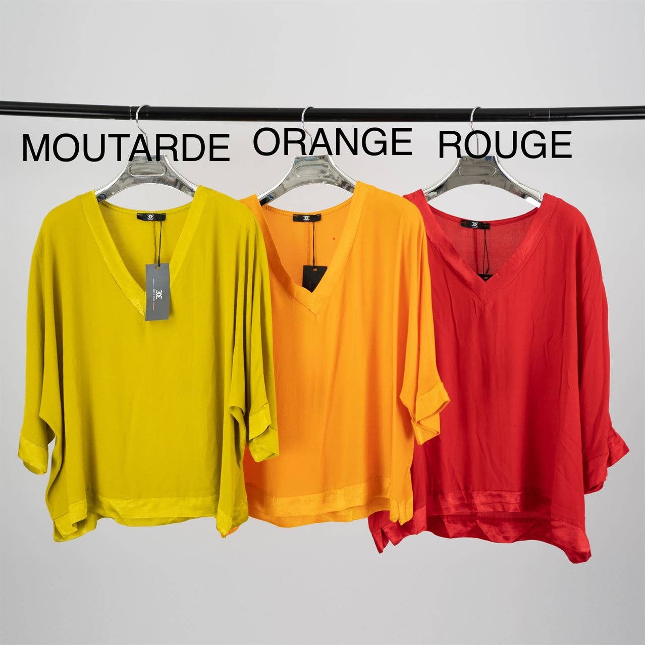 Cecile Wang - Wholesale Tunic - Women's - V-neck tunic YS217594