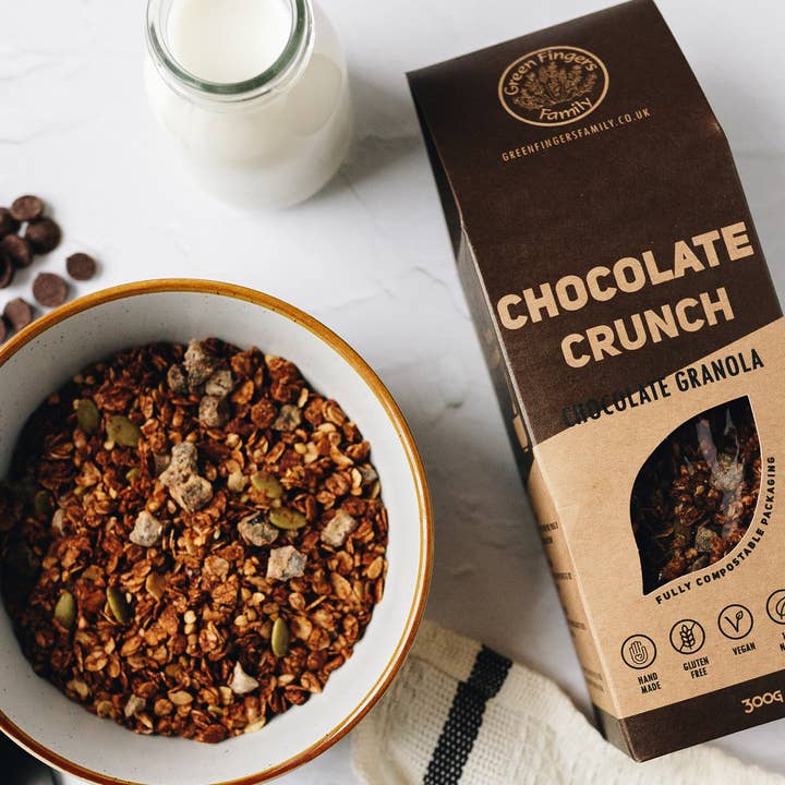 Chocolate Crunch Granola Bundle - Gluten-free,Vegan for wholesale by Green Fingers Family
