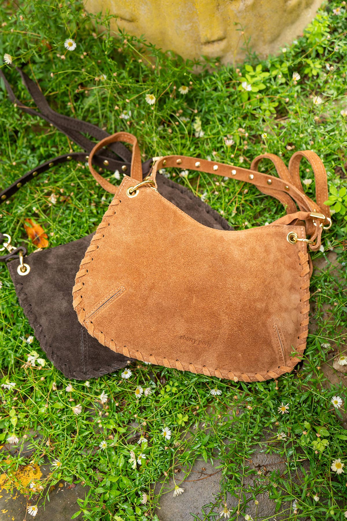 Cherry Paris - Wholesale Shoulder Bag - Women's - JOËLLE SUEDE Bag - 418717