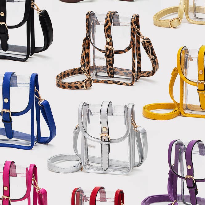 Hana – wholesale Crossbody bag – Women's – Clear Cross Body Stadium Concert Transparent Handbag18