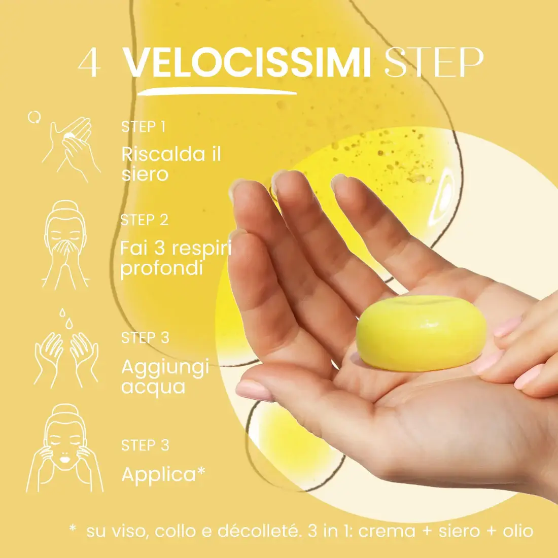 SENSO NATURALE - Wholesale Facial Serum/Concentrate - Illuminating Brightening Solid Face Serum - for Dull Skin4