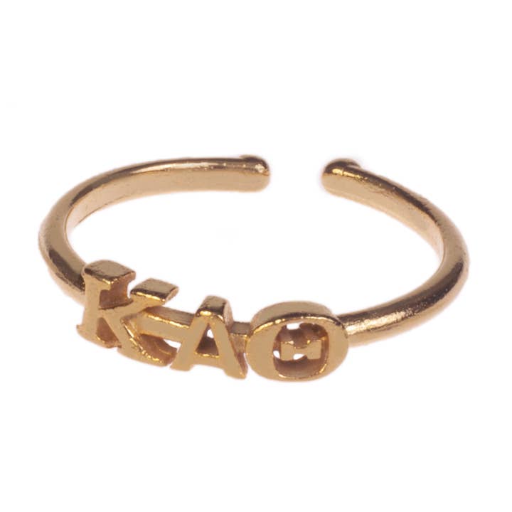 Kappa Alpha Theta grekisk Bokstavsring - Justerbar för wholesale av Shawn Paul