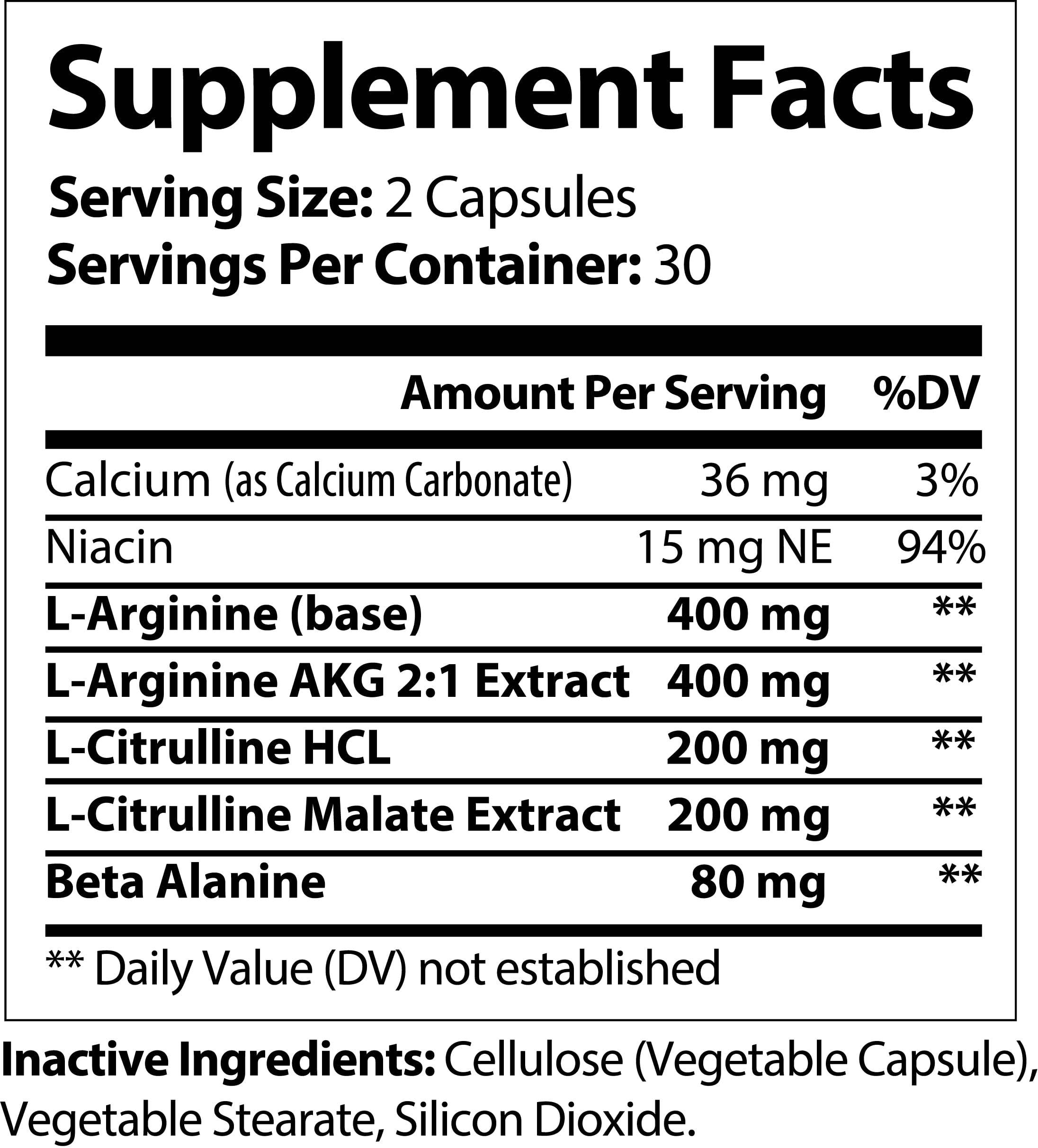 Nutra Moment - Wholesale Oral Supplement/Vitamin - L-Arginine & L-Citrulline Oral Supplement3