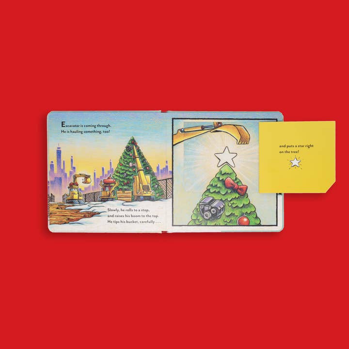 Chronicle Books - Wholesale Preschool Book (3-5) - Construction Site: Merry and Bright4