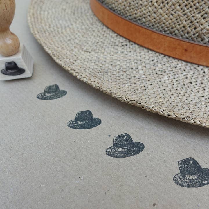 Stamp “straw hat” for wholesale by Schwesternliebe