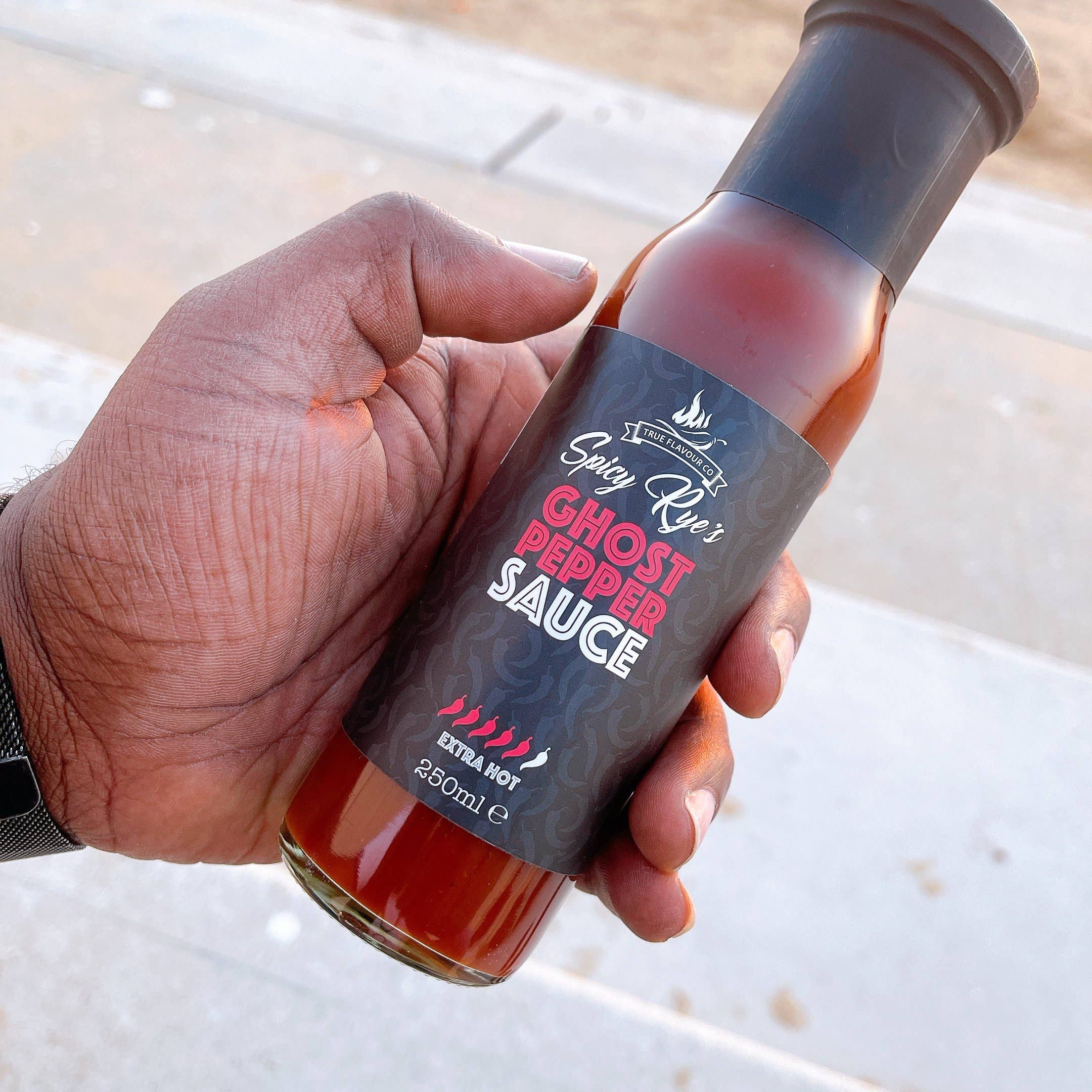 Spicy Rye’s – wholesale Hot sauce – Ghost Pepper Sauce1