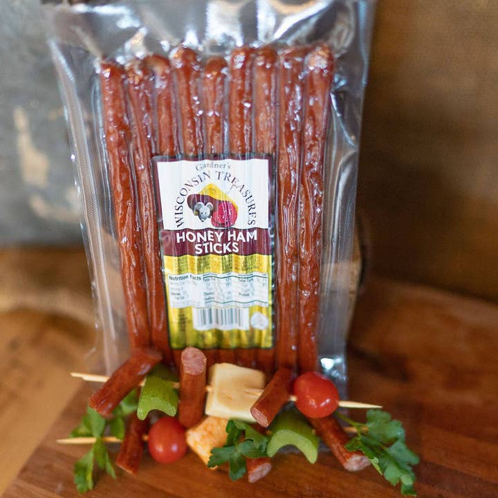 Gardner's Wisconsin Cheese and Sausage - Wholesale Jerky - Honey Ham Snack Sticks