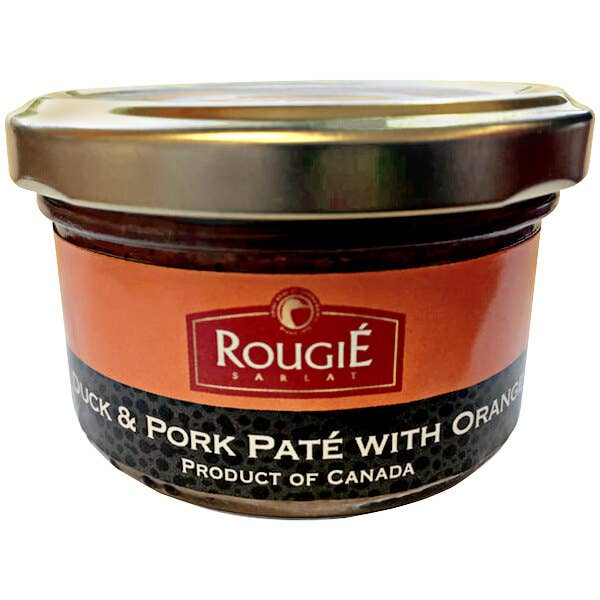 Gourmet Food Solutions, Inc. - Wholesale Dip - Duck & Pork Pâté w/ Orange, Shelf Stable | Rougie 2.80z