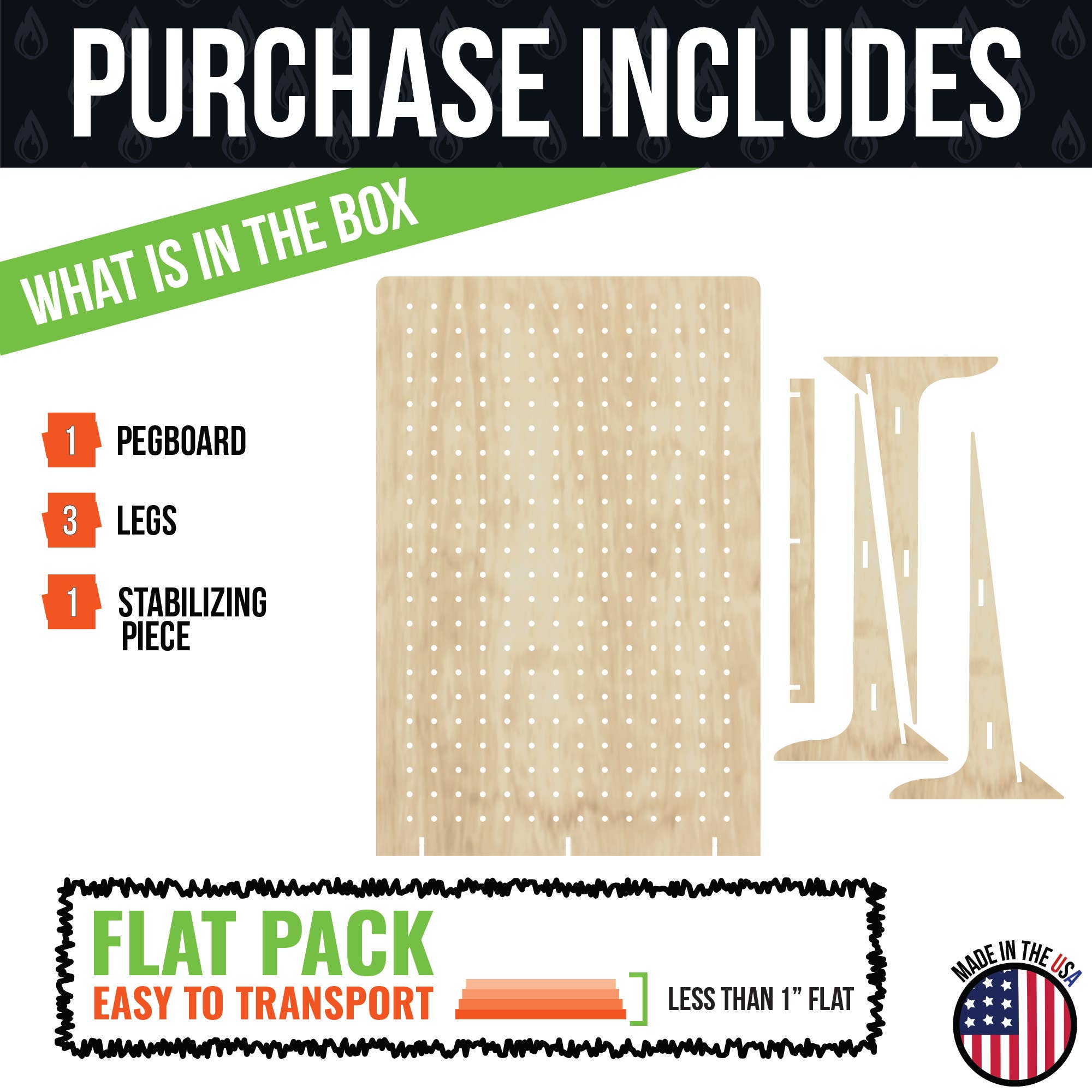 Torched Displays – wholesale Retailer display stand/case – Pegboard Display - Various Sizes and Colors57