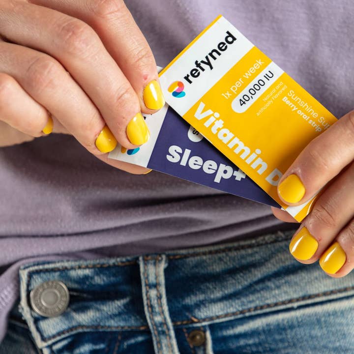 Refyned - Wholesale Oral Supplement/Vitamin - Sleep+ Blend Vitamin Strips