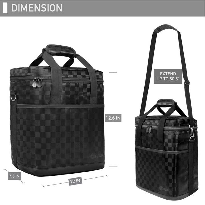 OPUX - Wholesale Wine Tote - 6 Bottle Wine Carrier Bag45