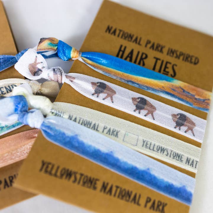 National Parks and Beyond - Wholesale Hair Tie - National Park Inspired Hair Bands3