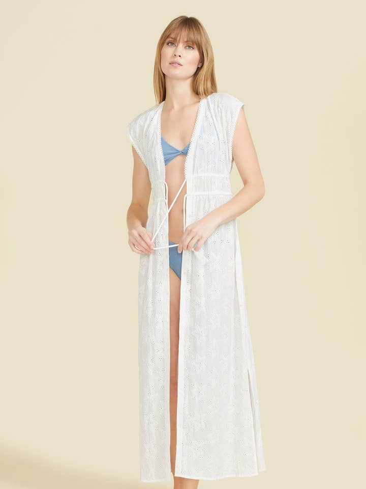 Fontelina Dress - White for wholesale by Sitano