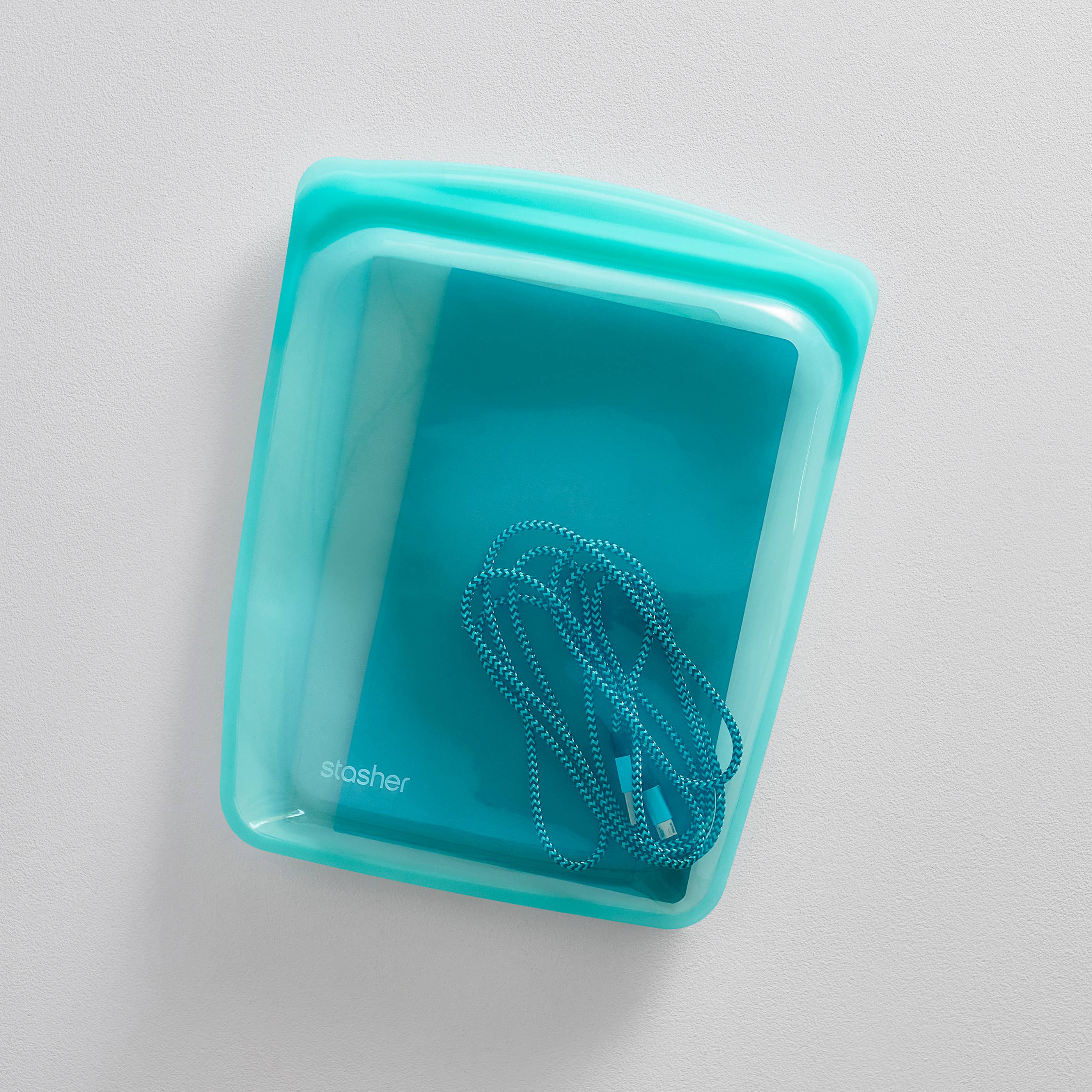 Stasher - Wholesale Food Storage Wrap/Bag - Half Gallon: Aqua5