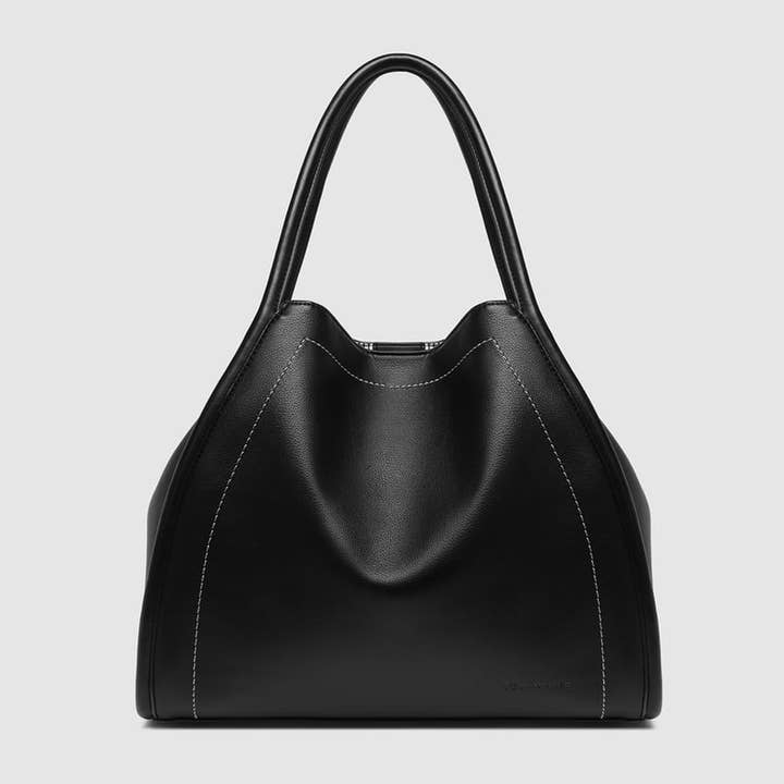 Sutton Shoulder Bag - Black for wholesale by Louenhide