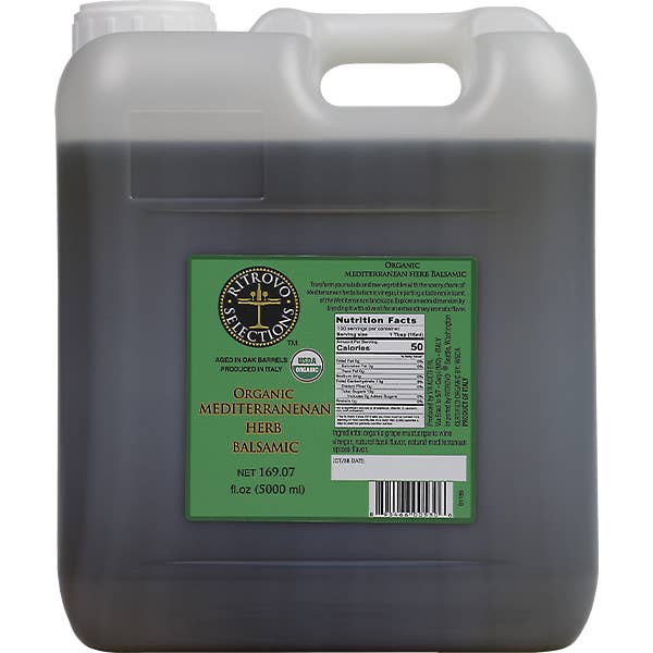 RITROVO - Vente Vinaigre - VR Aceti Balsamique Méditerranéen aux Herbes Bio - Vrac0